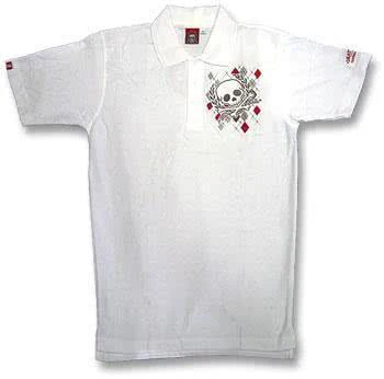 Argyl Diamond And Skull Polo Shirt Gr. M 3 Argyl Diamond And Skull Polo Shirt Gr. M