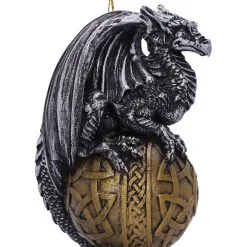 Drache Mit Tribals & Pentagramm Christbaumkugel 10cm -Magier Verkaufsladen balthazar drachen weihnachtskugel balthazar drachen christbaumkugel balthazar dragon ornament 50981 04