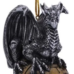 Drache Mit Tribals & Pentagramm Christbaumkugel 10cm -Magier Verkaufsladen balthazar drachen weihnachtskugel balthazar drachen christbaumkugel balthazar dragon ornament 50981 05