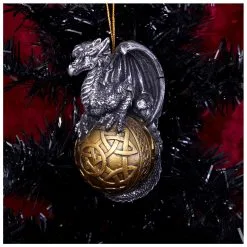 Drache Mit Tribals & Pentagramm Christbaumkugel 10cm -Magier Verkaufsladen balthazar drachen weihnachtskugel balthazar drachen christbaumkugel balthazar dragon ornament 50981 07