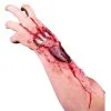Weggefressener Unterarm Latexwunde -Magier Verkaufsladen eaten away latexwunde brutale halloween wunde halloween latex wunde sfx prosthetic wound 25003