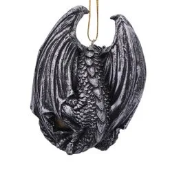 Drache Mit Keltenmuster Christbaumkugel 8cm -Magier Verkaufsladen elden drachen weihnachtskugel elden drachen christbaumkugel elden dargon ornament 50979 03