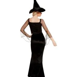 Black Glam Witch Hexenkostümkleid Für Erwachsene -Magier Verkaufsladen glamorous witch kostuem glamour hexe kostuem halloween witch costume 37298 3