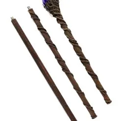 Zauberstab Mit Lila Glaskugel 170 Cm 7 Zauberstab Mit Lila Glaskugel 170 Cm -Magier Verkaufsladen horrorshop com zauberstab mit violetter glaskugel wunderschoener zauberstab fuer larp und als kostuemzubehoer 27099 3 1