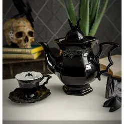 After Midnight Tasse & Unterteller KILLSTAR -Magier Verkaufsladen killstar after midnight tee und kaffee kanne killstar after midnight tea and coffee pot gothic accesoires 50538 03