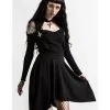 Aggie Hosenträger Rock KILLSTAR -Magier Verkaufsladen killstar aggie suspender skirt killstar aggie hosentraeger rock gothic fashion 51920 01 1