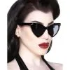 Fledermaus Sonnenbrille Bat An Eye KILLSTAR -Magier Verkaufsladen killstar bat an eye fledermaus sonnenbrille killstar bat an eye sunglasses gothic fashion gothic mode 51115 01