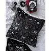 Devils Details Kissenbezug KILLSTAR -Magier Verkaufsladen killstar devils details kissenbezug killstar devils details cushion cover gothic homeware 51933 01