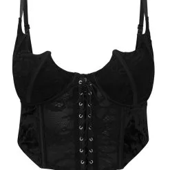 Fledermaus Spitzen Bustier KILLSTAR 15 Fledermaus Spitzen Bustier KILLSTAR -Magier Verkaufsladen killstar fledermaus spitzen bustier killstar fang lace bustier killstar dessous gothic mode 51379 07
