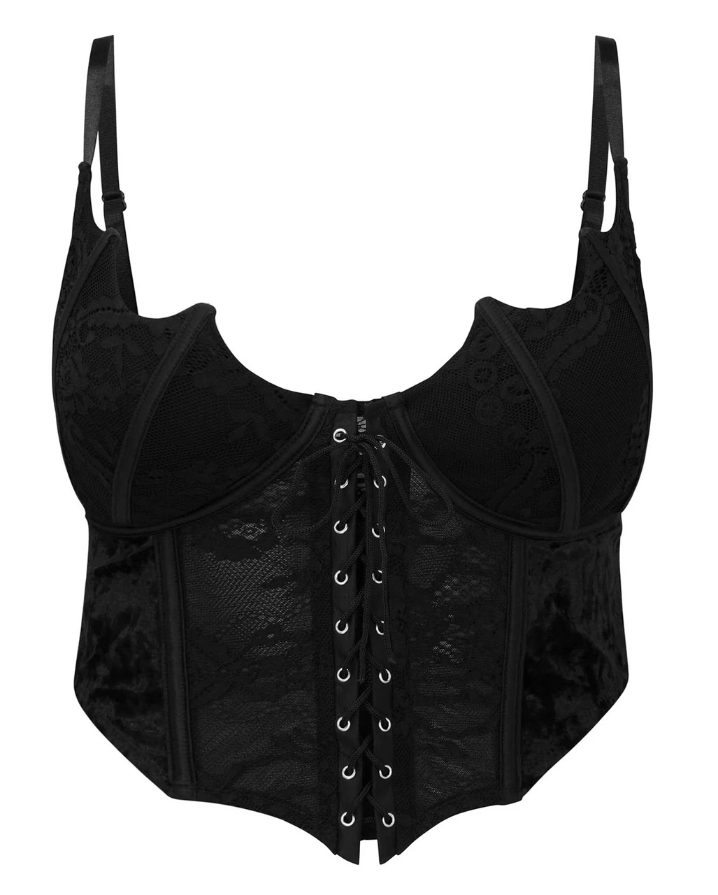 Fledermaus Spitzen Bustier KILLSTAR 9 Fledermaus Spitzen Bustier KILLSTAR – Bild 7
