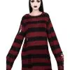 Krueger Strickpullover KILLSTAR -Magier Verkaufsladen killstar krueger strickpullover soft knit sweater gothic fashion und zubehoer gothic shop 51982