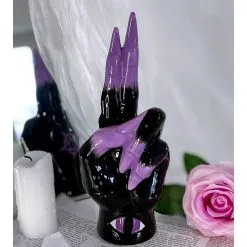 Linke Hexenhand Aus Keramik KILLSTAR -Magier Verkaufsladen killstar linke hexenhand aus keramik killstar left hand path ceramic hand gothic homeware 52075 03
