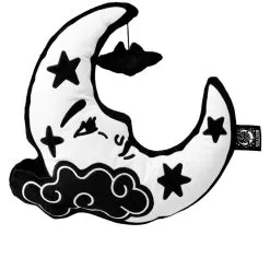 Moonbeam Halbmond Kissen KILLSTAR -Magier Verkaufsladen killstar moonbeam cushion killstar moonbeam zierkissen gothic deko 51534 02