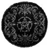 Morticia Tagesdecke Rund KILLSTAR -Magier Verkaufsladen killstar morticia tagesdecke rund gothic wohnaccessoires und geschenke gothic fashion killstar round blanket 50771 2