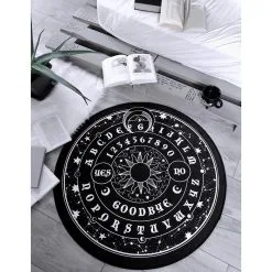 Runder Mystic Teppich KILLSTAR 5 Runder Mystic Teppich KILLSTAR -Magier Verkaufsladen killstar mystic teppich killstar mystic rug gothic deko gothic wohnaccessoire 51538 02