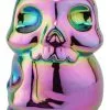 Regenbogen Totenkopf Vase KILLSTAR -Magier Verkaufsladen killstar regenbogen totenkopf vase killstar rainbow skulls vase gothic deko totenschaedel gotik geschenk 52483