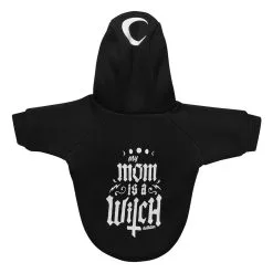 Witch Mom Hund & Katze Hoodie KILLSTAR -Magier Verkaufsladen killstar witch mom hund und katzen hoodie killstar clothing for pets gothic und alternative shop 51592 3