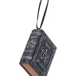 Kleines Book Of Shadows Christbaumkugel 7,2cm -Magier Verkaufsladen kleines book of shadows weihnachtsschmuck book of shadows haenge ornament book of shadows hanging ornament 54620 04