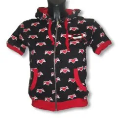 Kurzarm Hoody Flying Heart