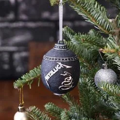 Metallica Black Album Christbaumkugel 12 Metallica Black Album Christbaumkugel -Magier Verkaufsladen metallica black album weihnachtskugel metallica black album hanging ornament 51080 05