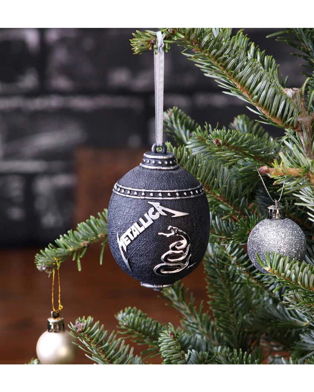 Metallica Black Album Christbaumkugel 7 Metallica Black Album Christbaumkugel – Bild 5