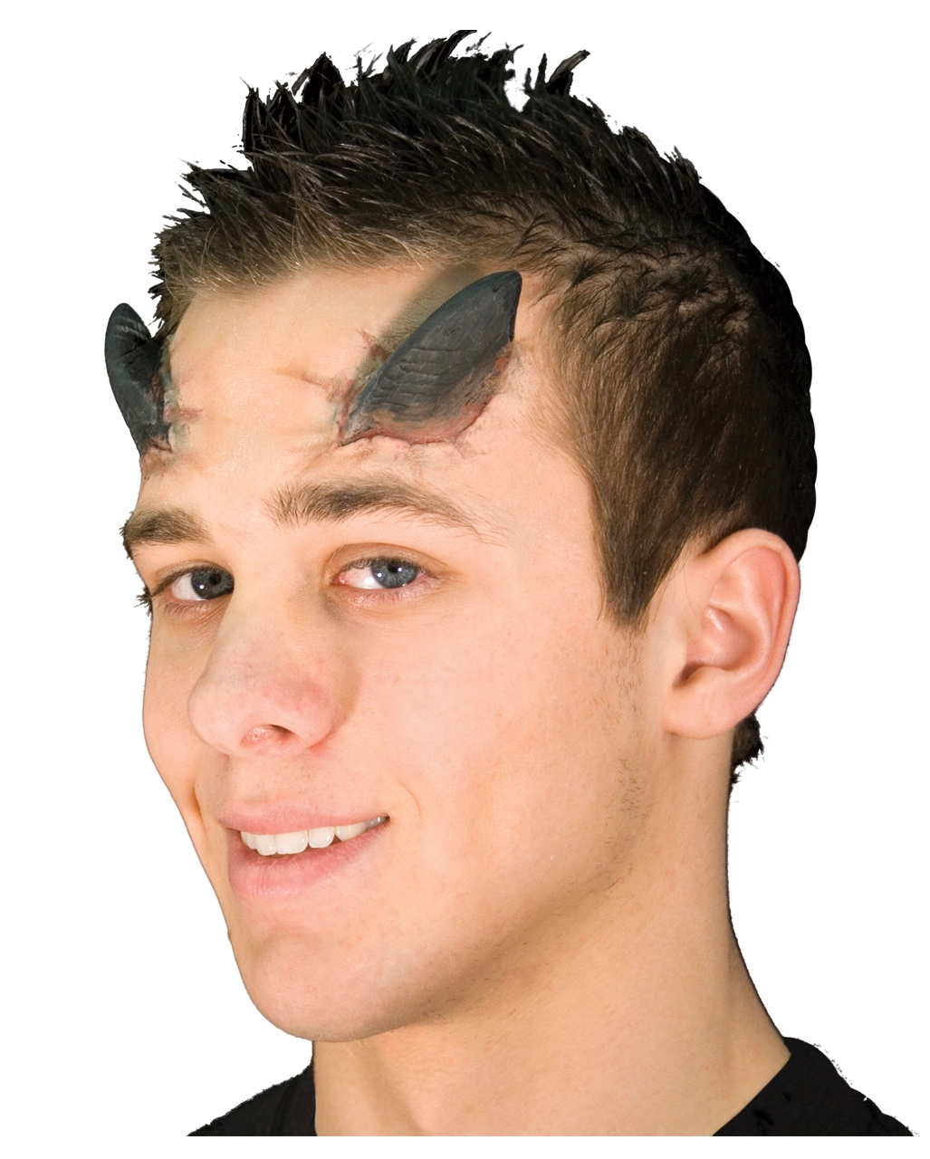 Dämonen Hörner Schwarz 4 Dämonen Hörner Schwarz – Bild 2