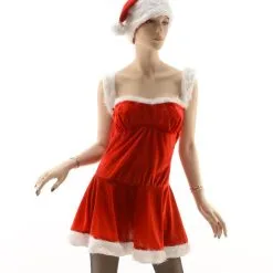 Sexy Weihnachtsfrau Kostüm Mit Mütze