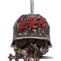 Slayer Totenschädel Christbaumkugel